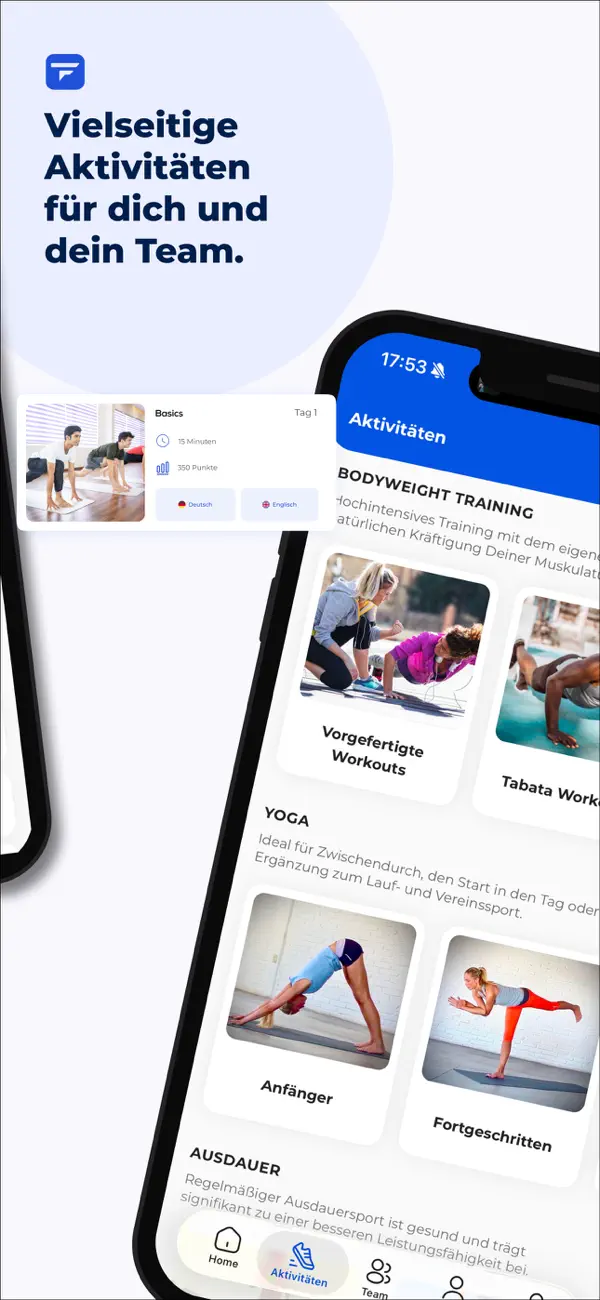 Screenshot #3 pour Teamfit - Training im Team