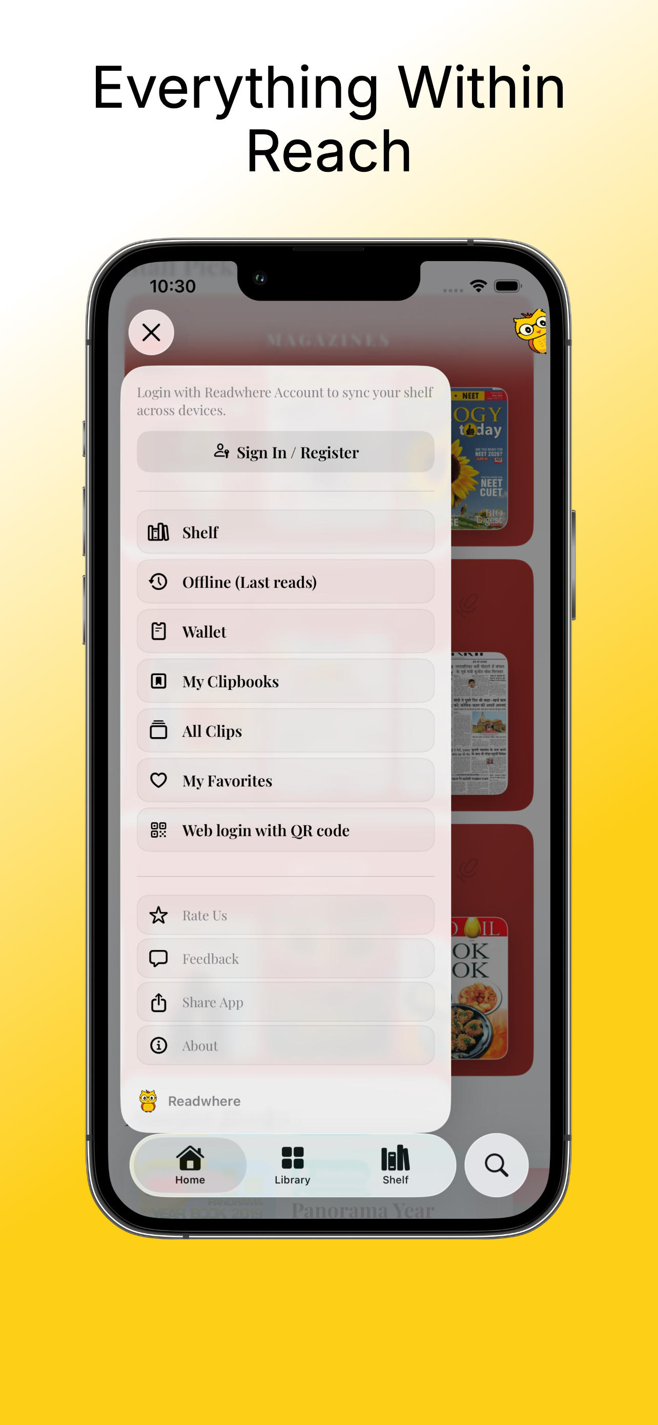 Readwhere: E-paper & Magazines screenshot 4