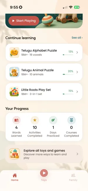 Telugu Tots screenshot 2