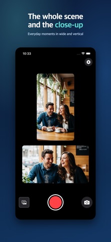 DuoShot: Wide & Vertical iPhone screenshot