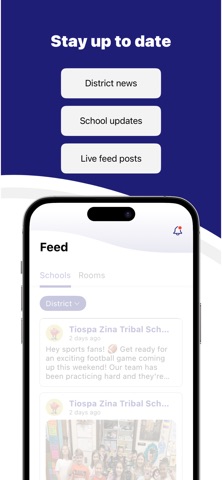 Tiospa Zina Tribal School iPhone screenshot