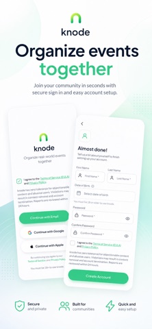 knode: Group Planner screenshot