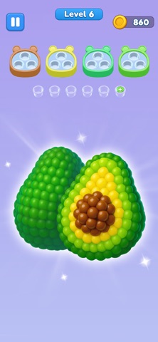 Beads Sort 3D: Jam Puzzle screenshot