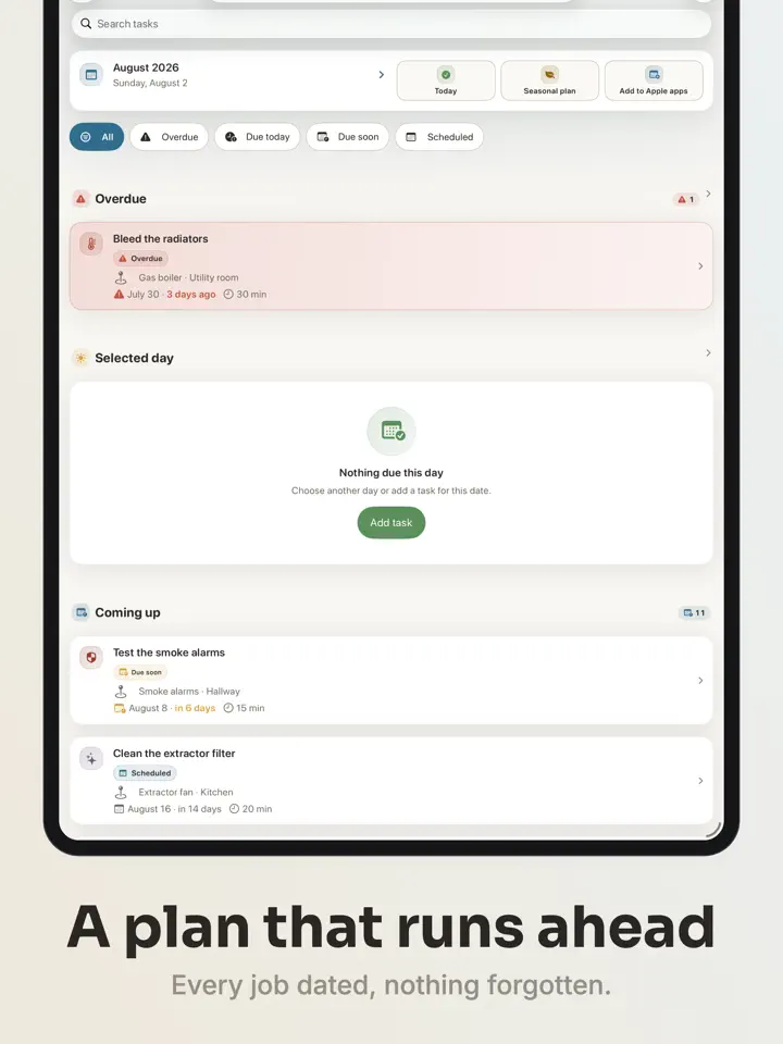 Dwellog on iPad: screenshot 3 of 7