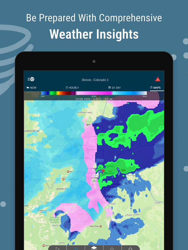 #6. WeatherBug: Weather Forecast (iOS) Av: WeatherBug