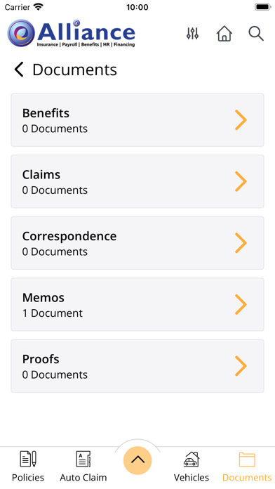 Alliance Insurance Agency Screenshot