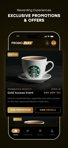PromoPlay iPhone screenshot