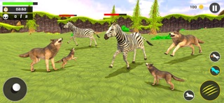 Wolf Game: Wild Hunting Sim iPhone screenshot