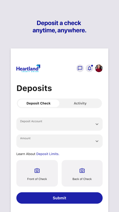 Heartland Credit Union (WI) iPhone screenshot 3 - Finance app
