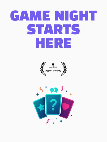 Party Games: Game Night iPad screenshot
