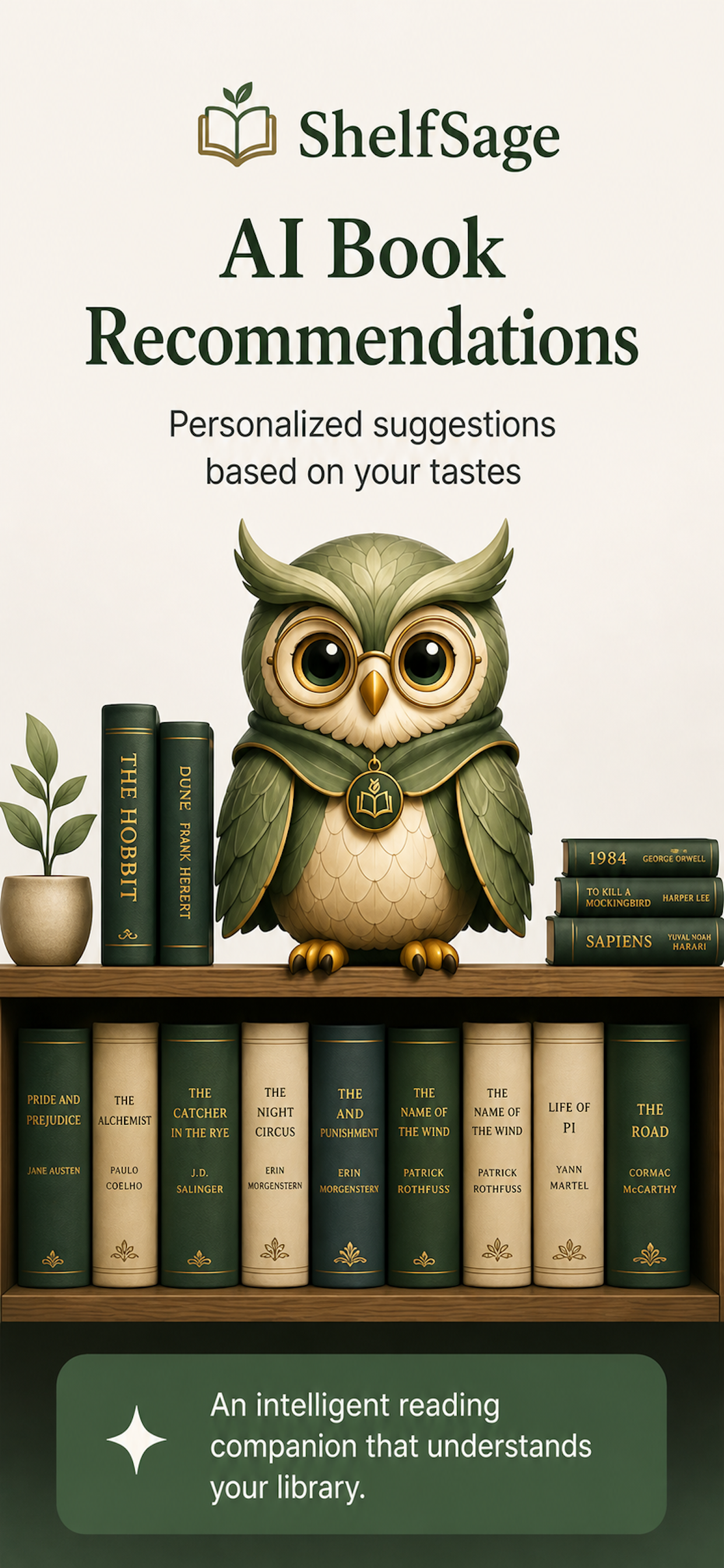 ShelfSage – Book Tracker & AI