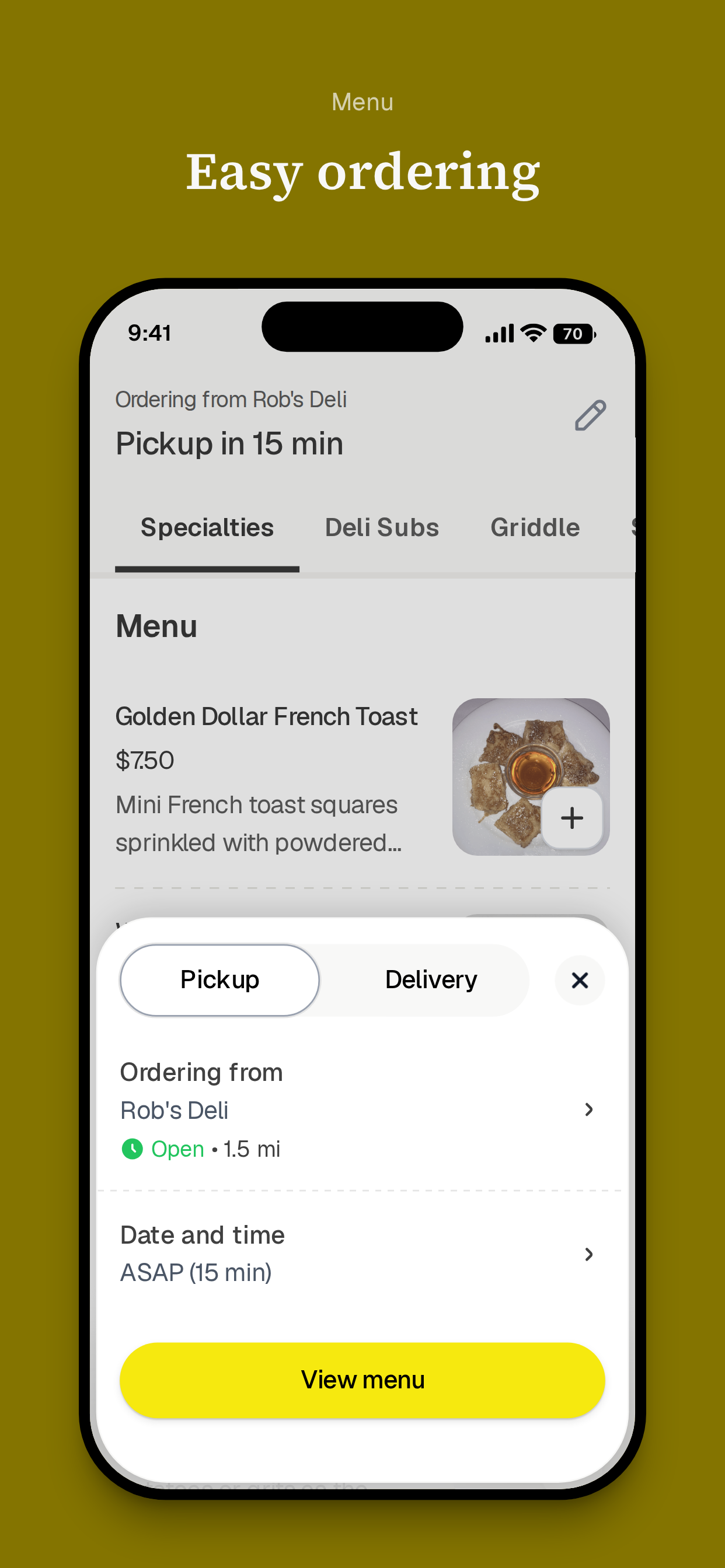 Robs Deli screenshot 3