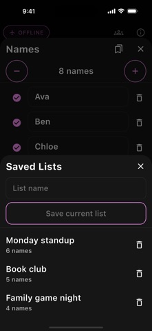 Random Picker · Baro Screenshot 6 of 8