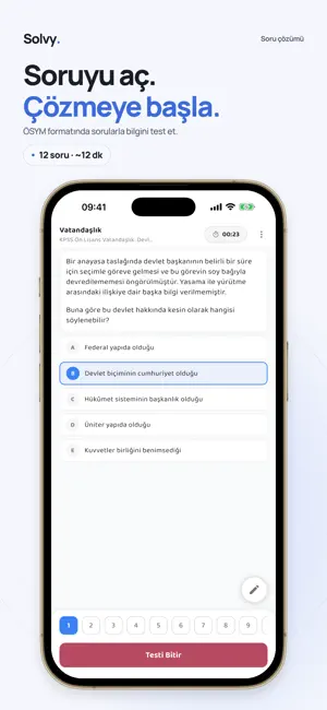 Solvy: KPSS, YKS, YDS screenshot 2