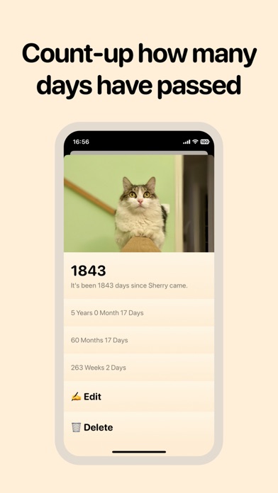 Screenshot #3 pour KeyDays · Minimal Day Counter