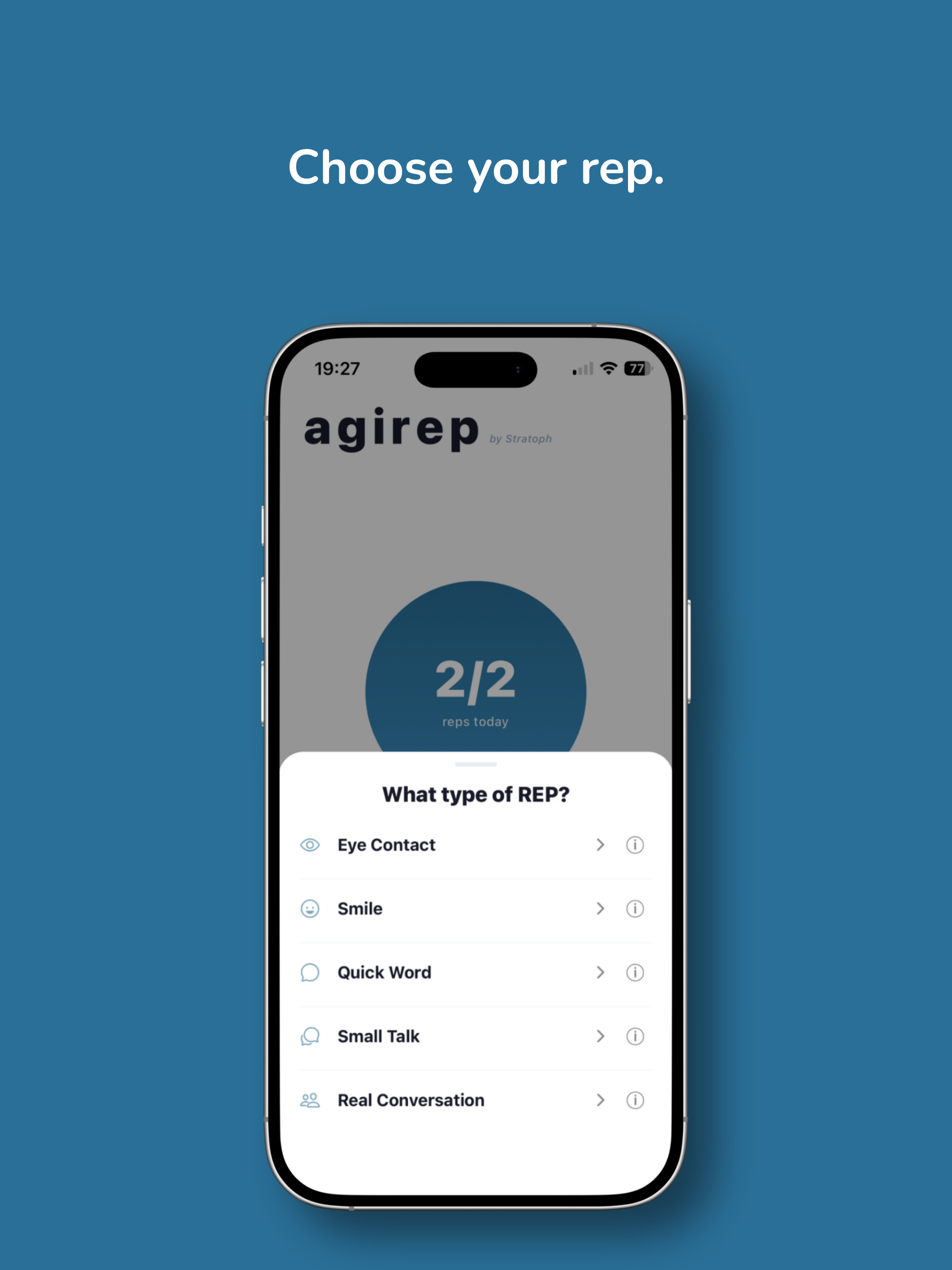 agirep: Social Confidence screenshot 6