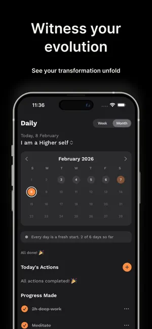 Self: identity builder screenshot 3