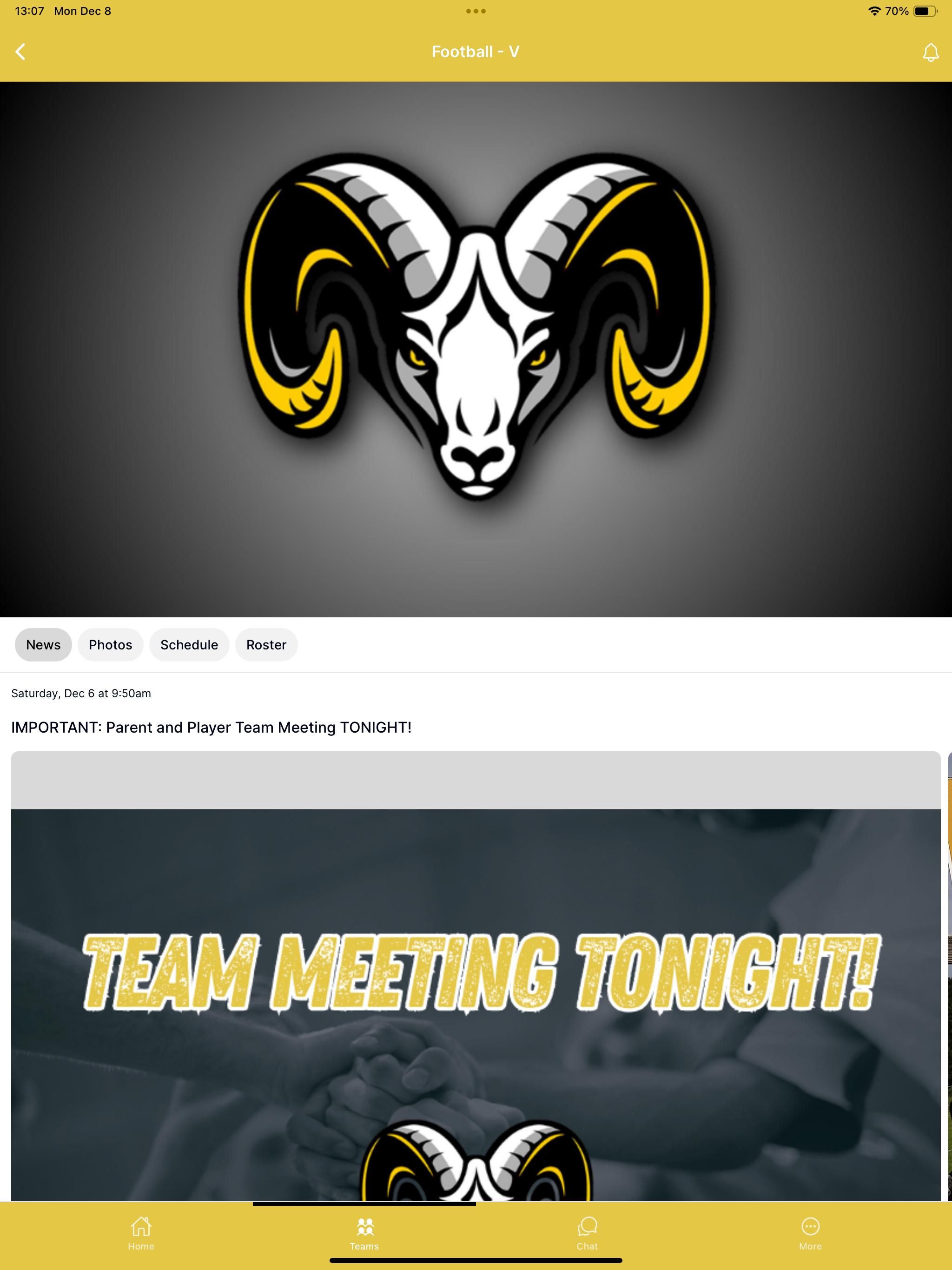 Rutherford Athletics screenshot 7