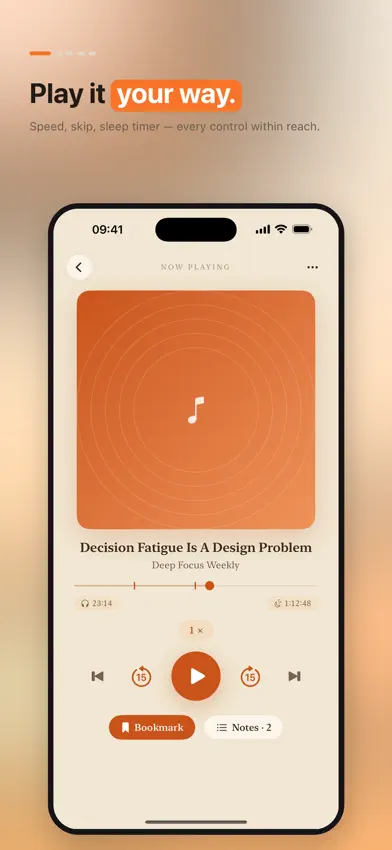EarMemo: Offline Audio Player screenshot 1