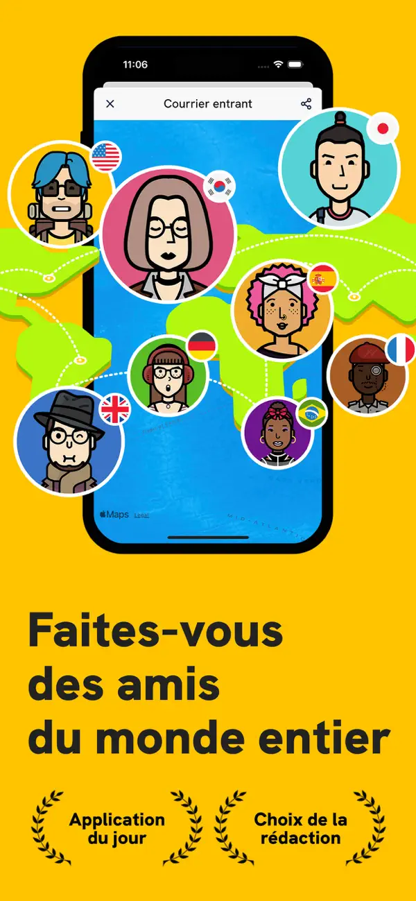 Screenshot #1 pour Slowly : Faites de vrais amis
