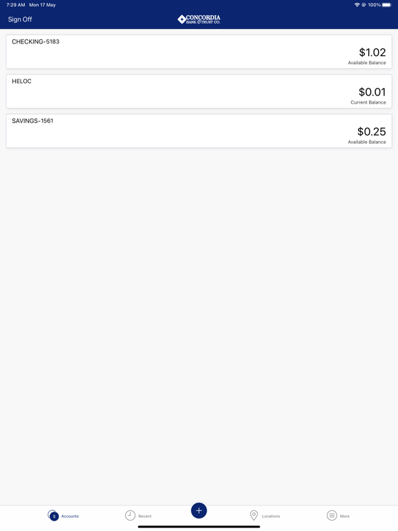 Screenshot #4 pour Concordia Bank Mobile