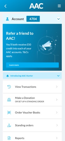 Achisomoch Aid Company iPhone screenshot