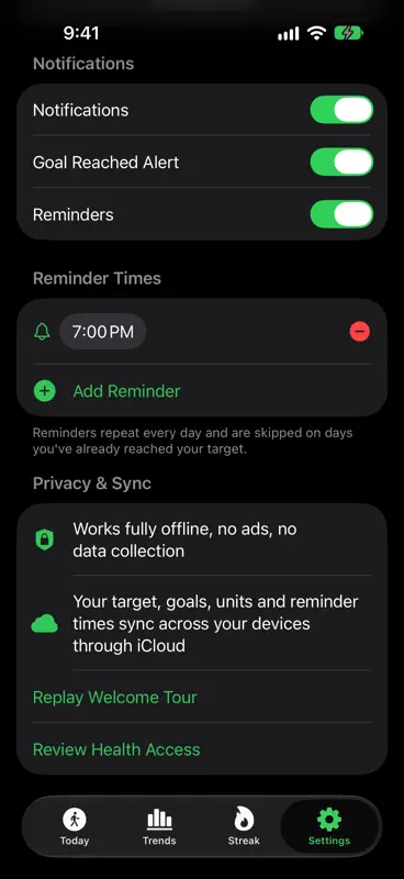 Step Logger screenshot 8 of 8