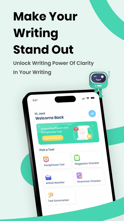 Paraphrasing Tool - AI Based