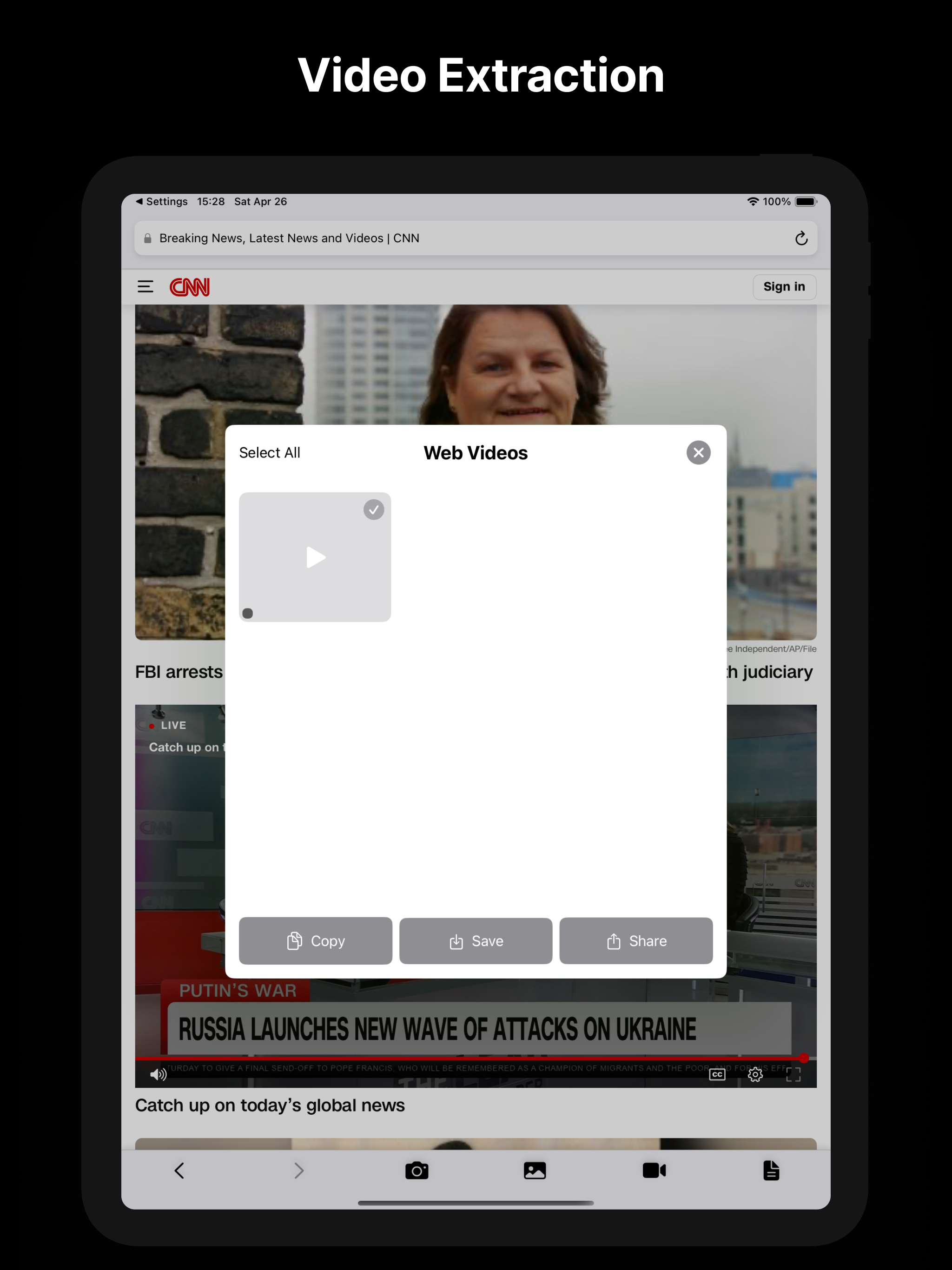 SanpSave - webPage Screenshot