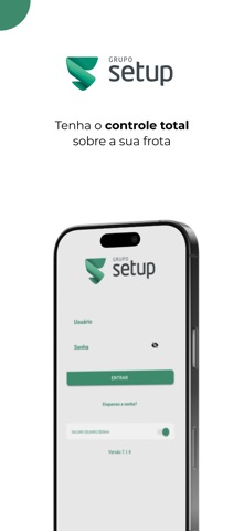 Setup Rastreamento screenshot