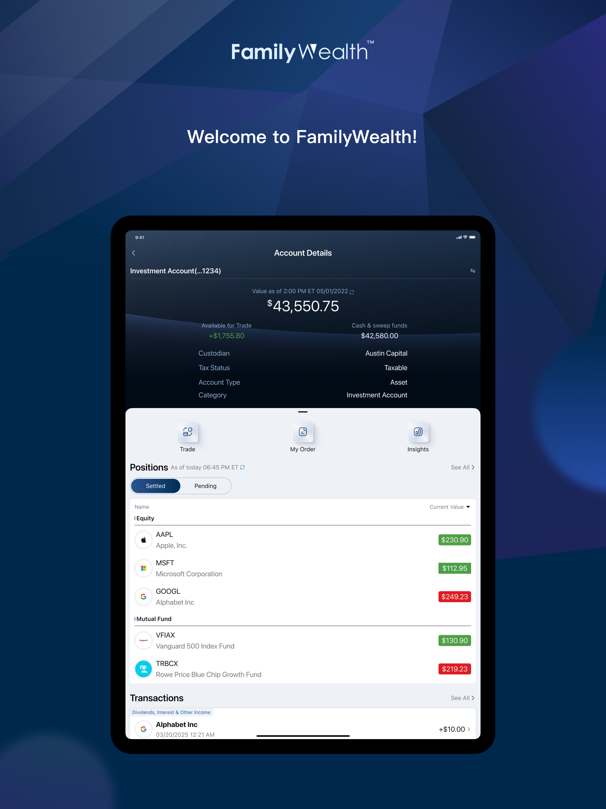 FamilyWealth™ screenshot 10