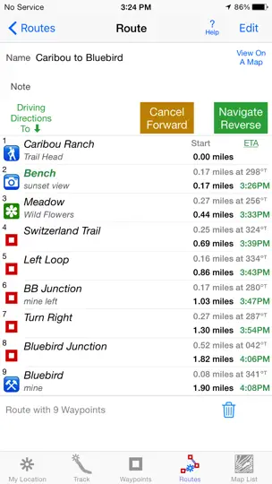 IHikeGPS : Classic Topo Maps iPhone Screenshot 6