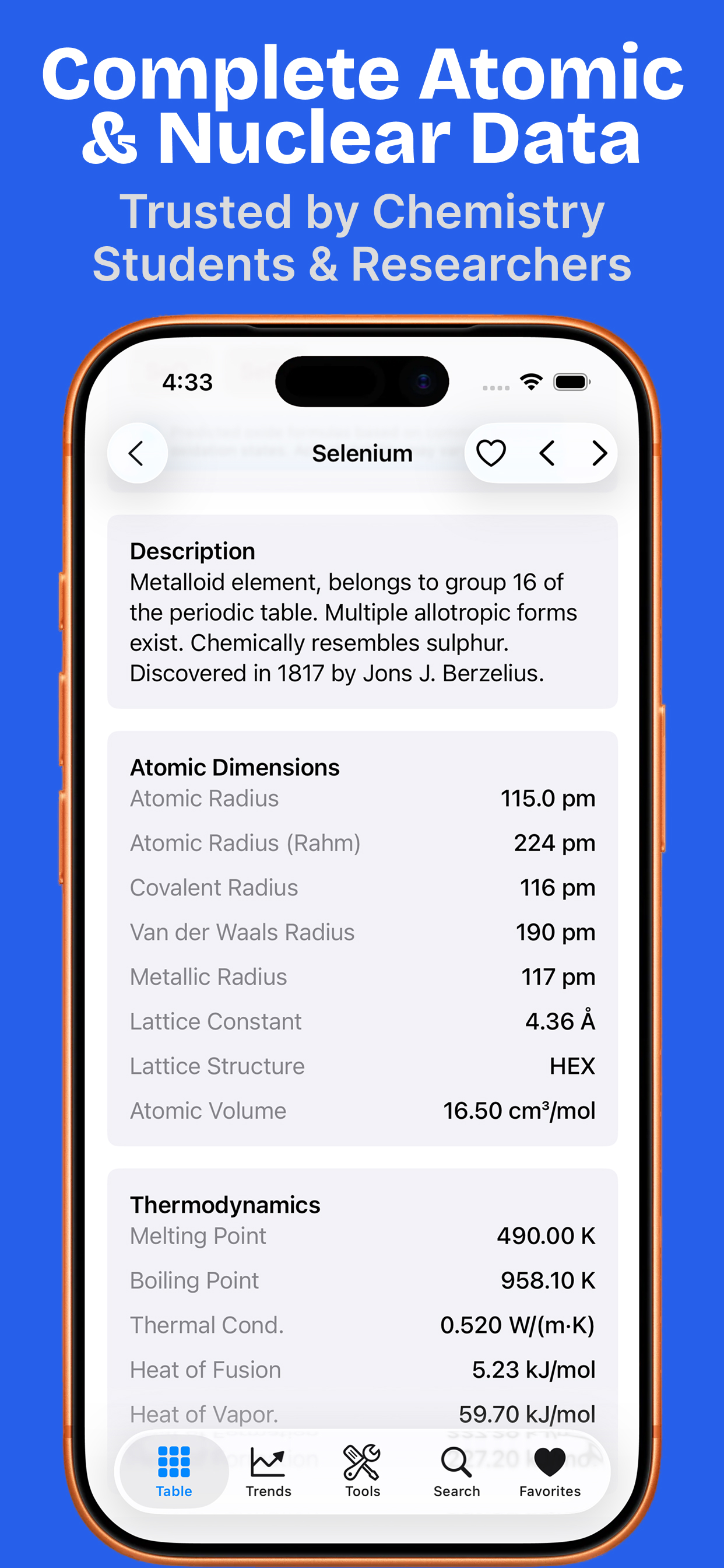 Periodic Table for Chemists screenshot 8