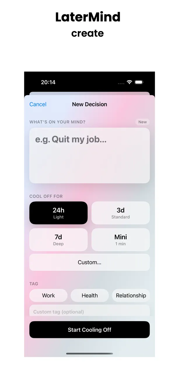 #3. LaterMind (iOS) di: 楠楠 李