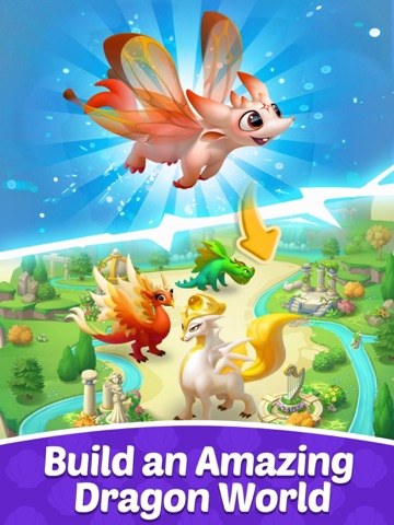 Solitaire Dragons iPad screenshot