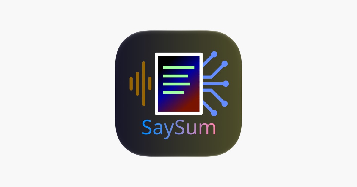 ‎SaySum App - App Store