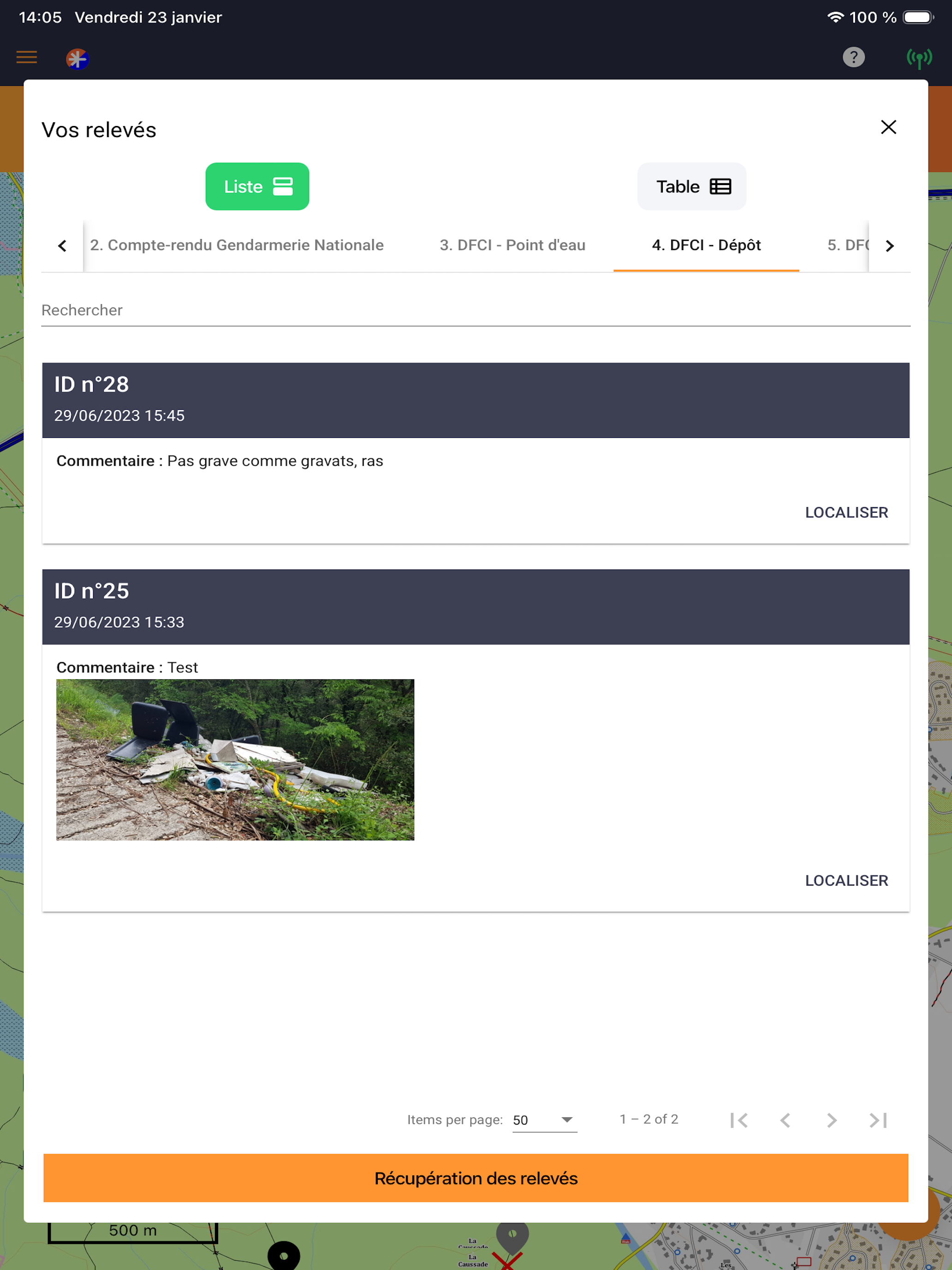MobiGIP Surveillance