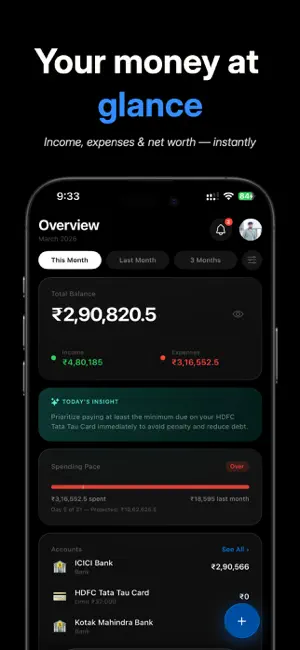 Artha Link : Money Manager screenshot 1