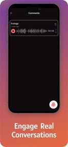 Heard Social: Voice-Only App screenshot