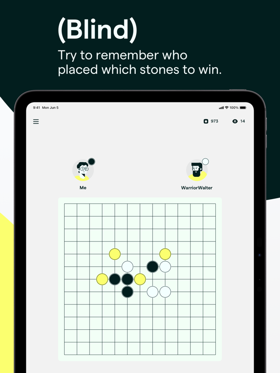 Screenshot #5 pour Blind Gomoku - Five in a Row