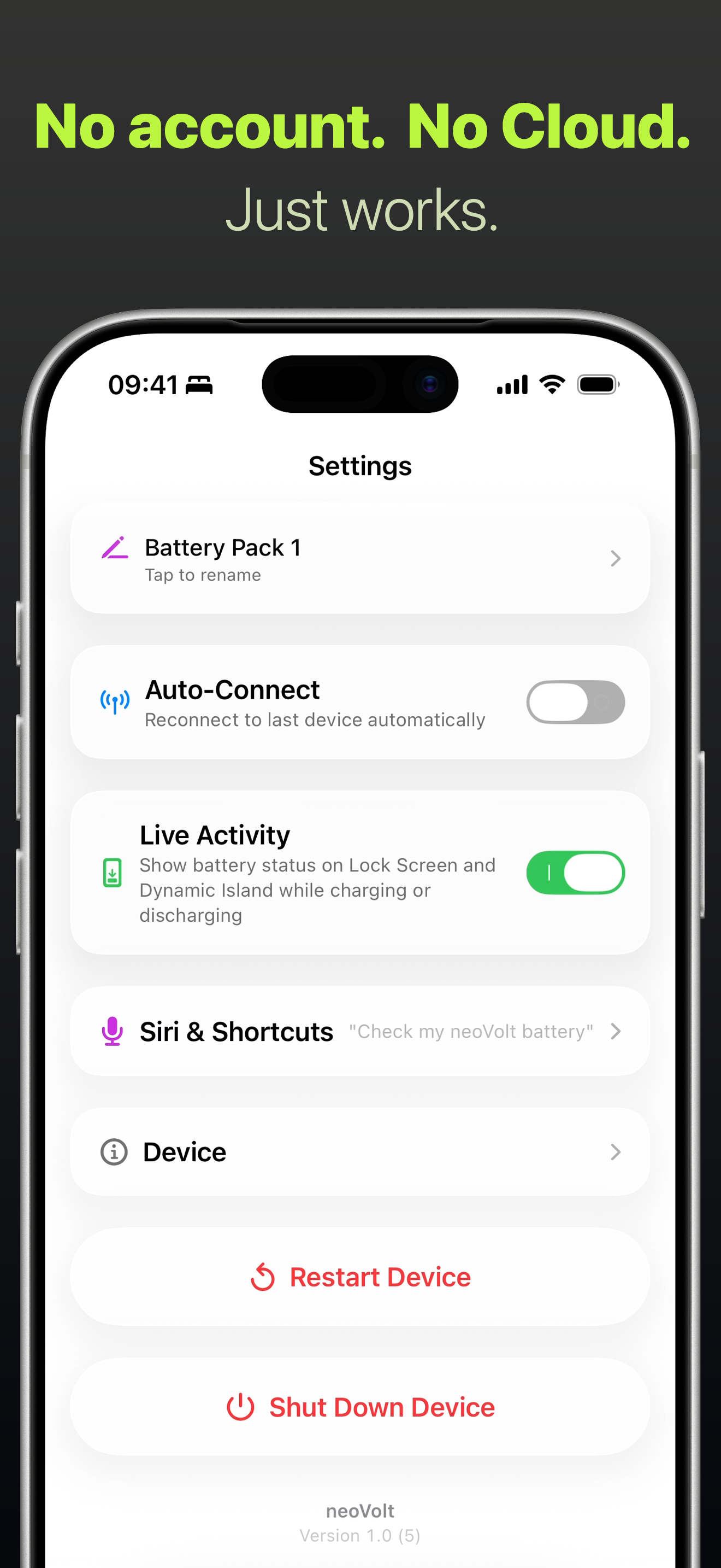 neoVolt: Battery Monitor screenshot 2