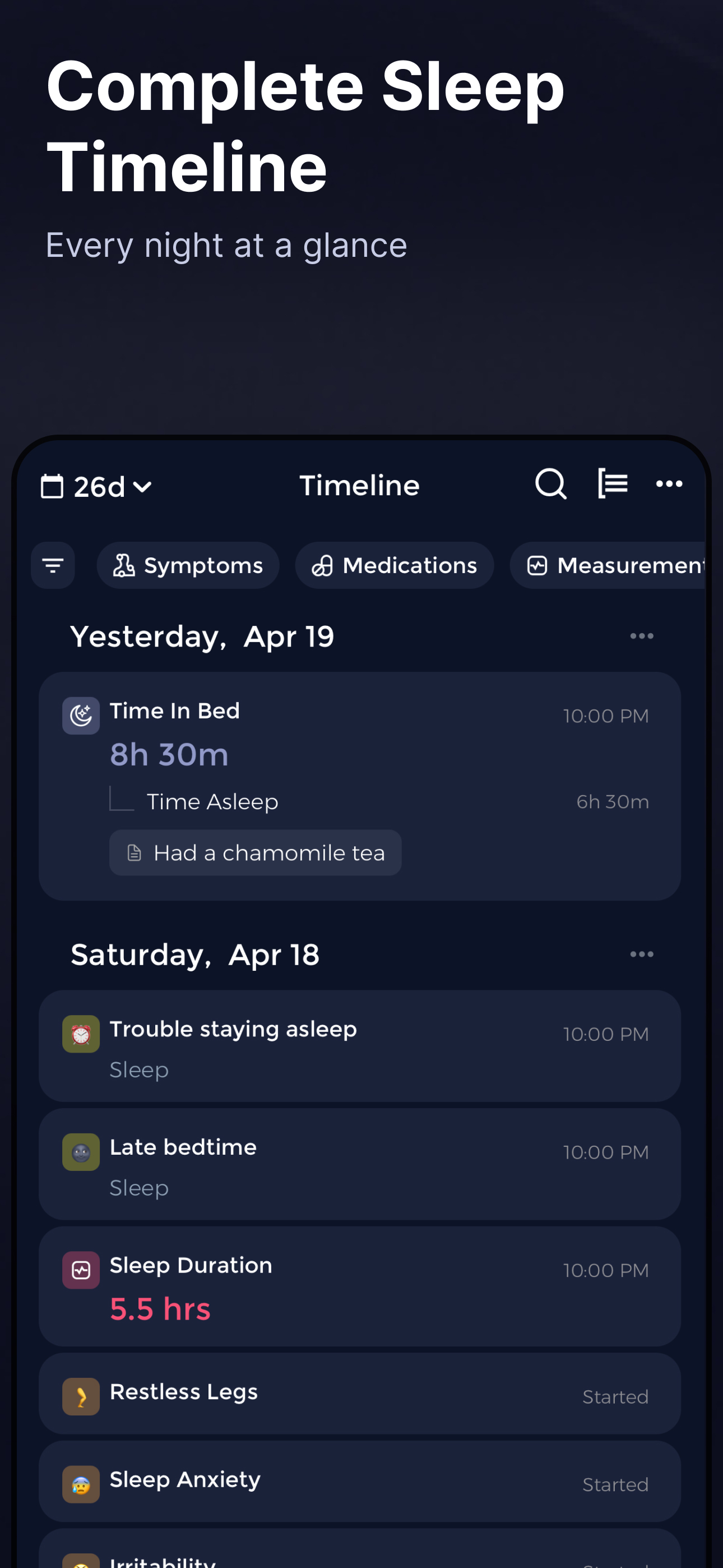 Insomnia Sleep Tracker screenshot 7