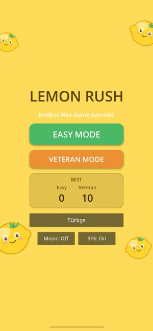 Lemon Rush screenshot 1