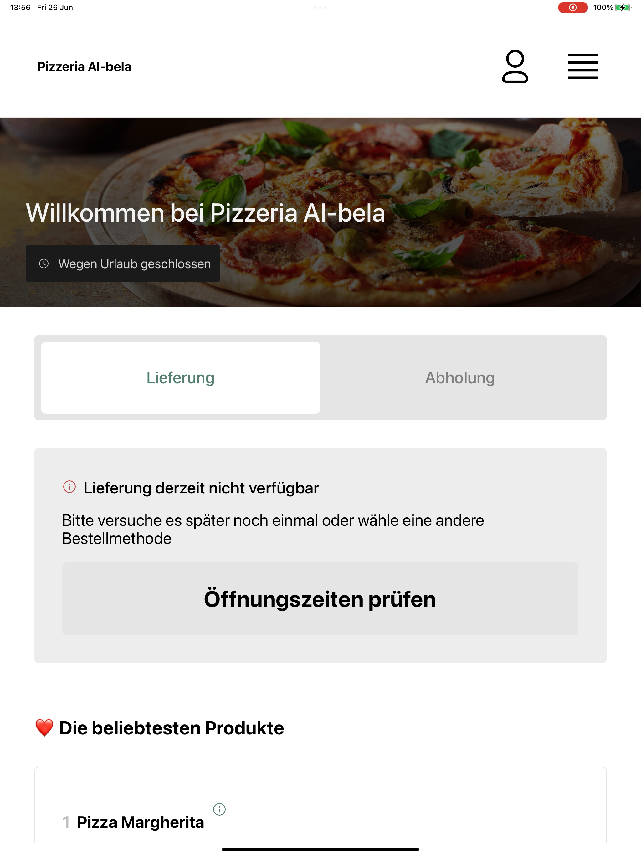 Pizzeria Al-bela