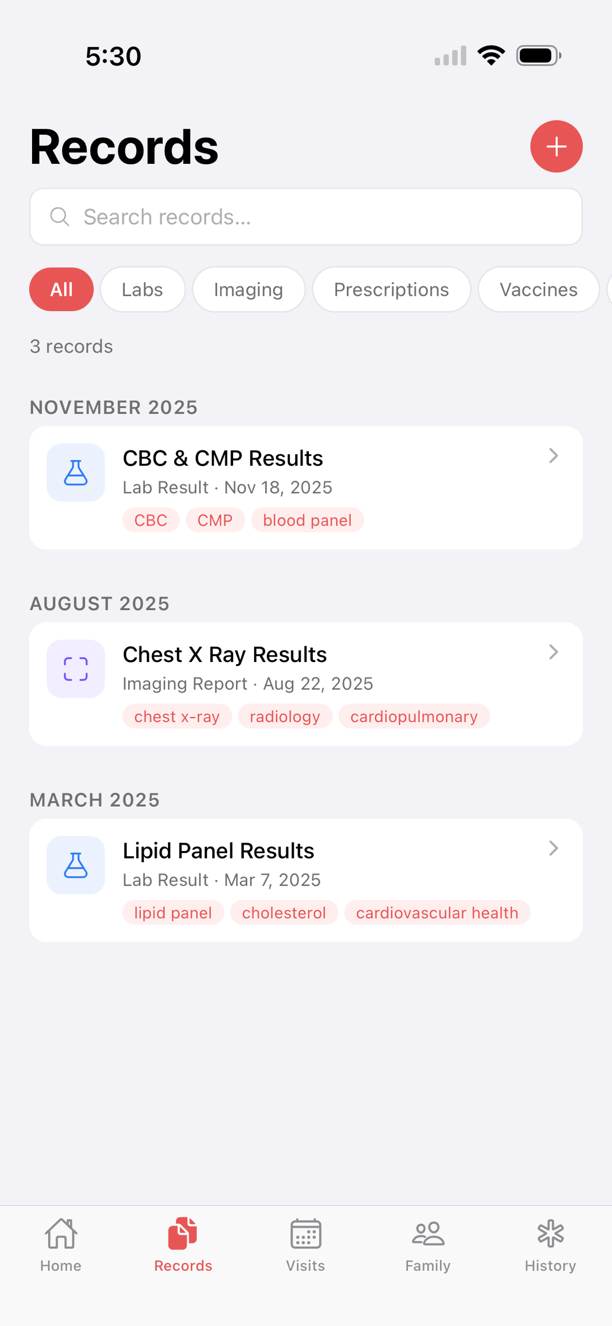 DossiAid screenshot 2