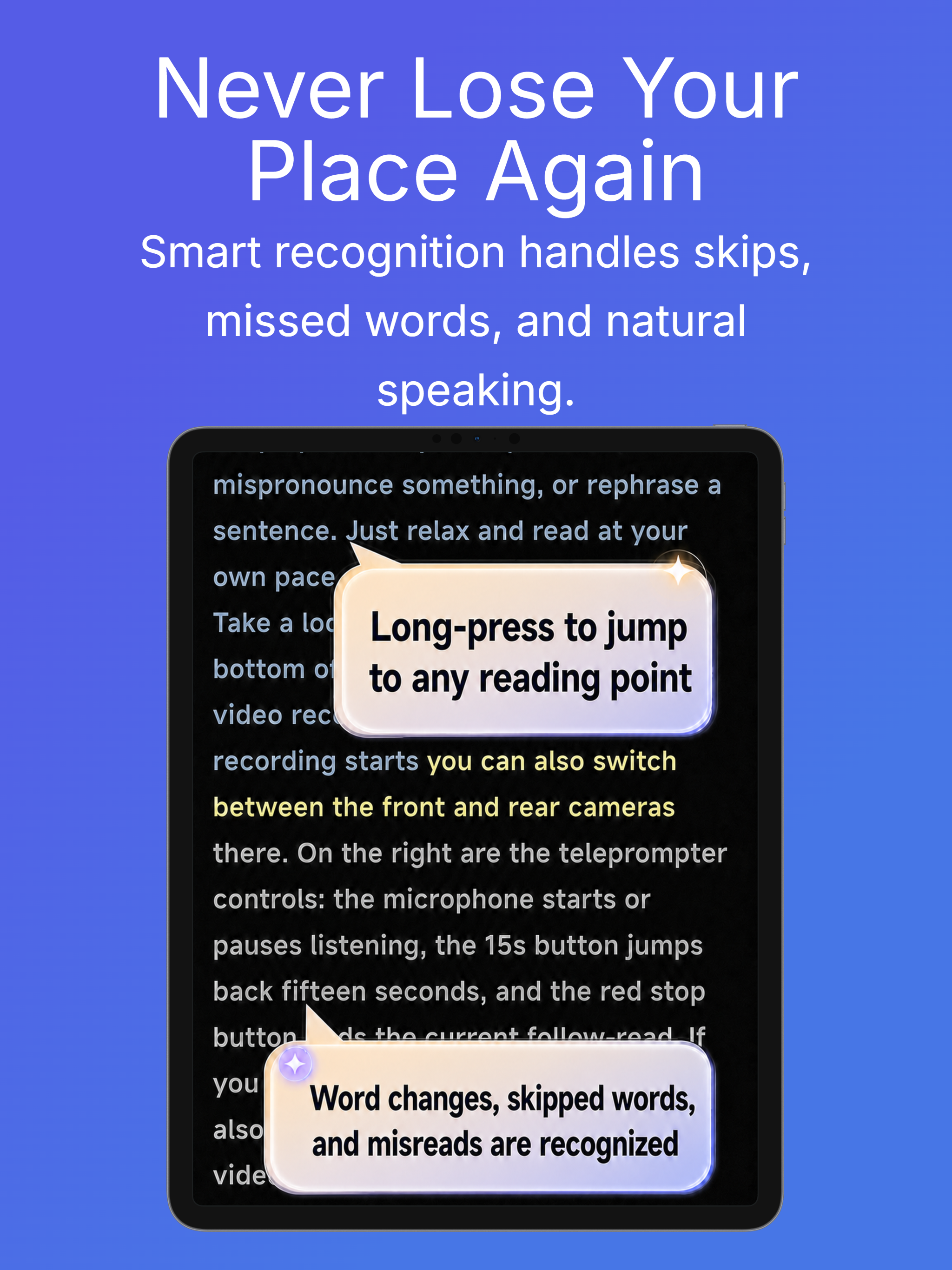 SpeechCue Voice Teleprompter screenshot 11