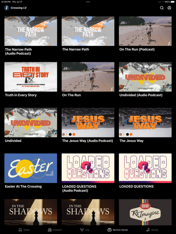 The Crossing Las Vegas iPad screenshot 4 - Lifestyle app