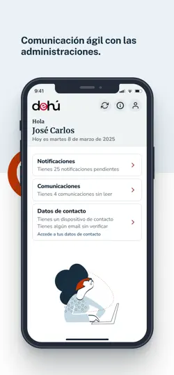 Captura de pantalla de Notifica App en iPhone 2