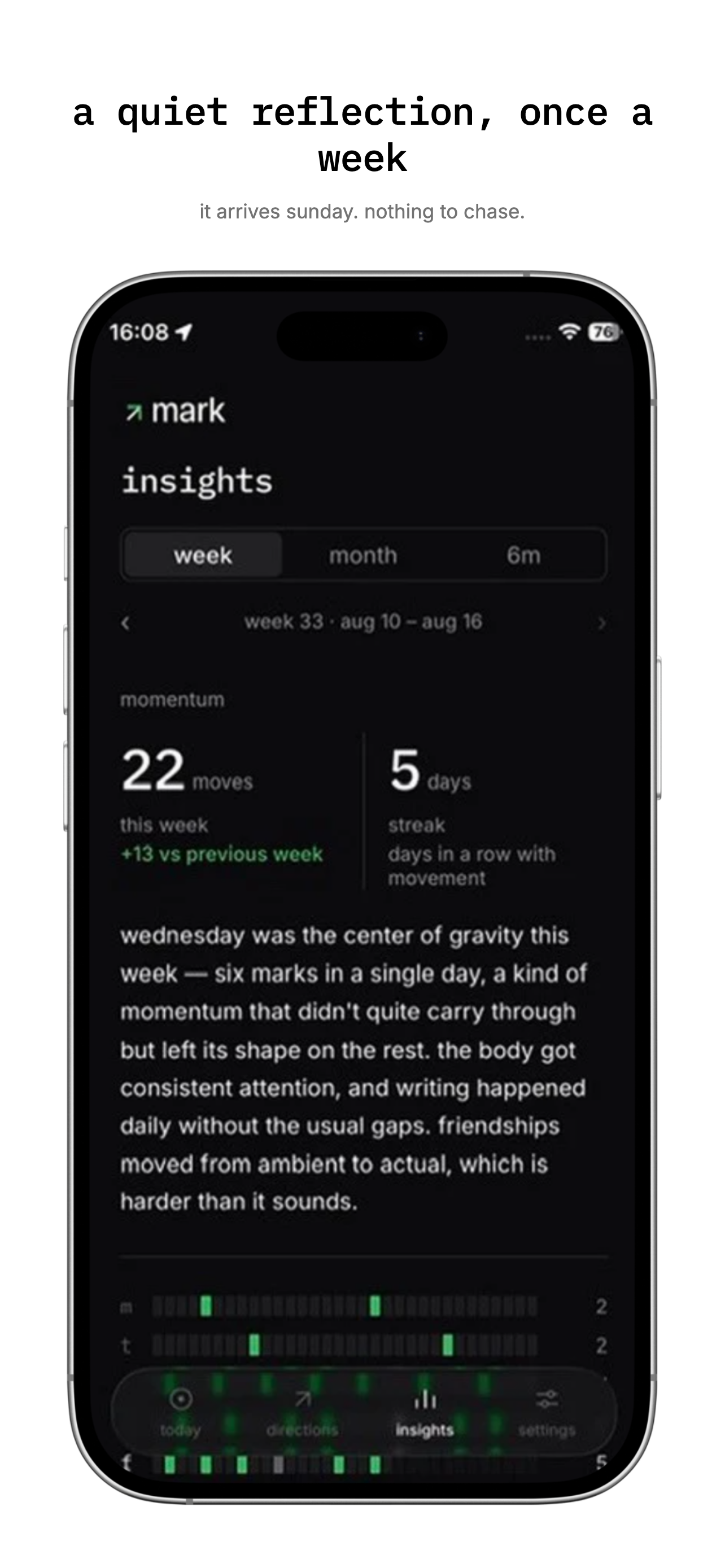 Mark: Intention Journal screenshot 5
