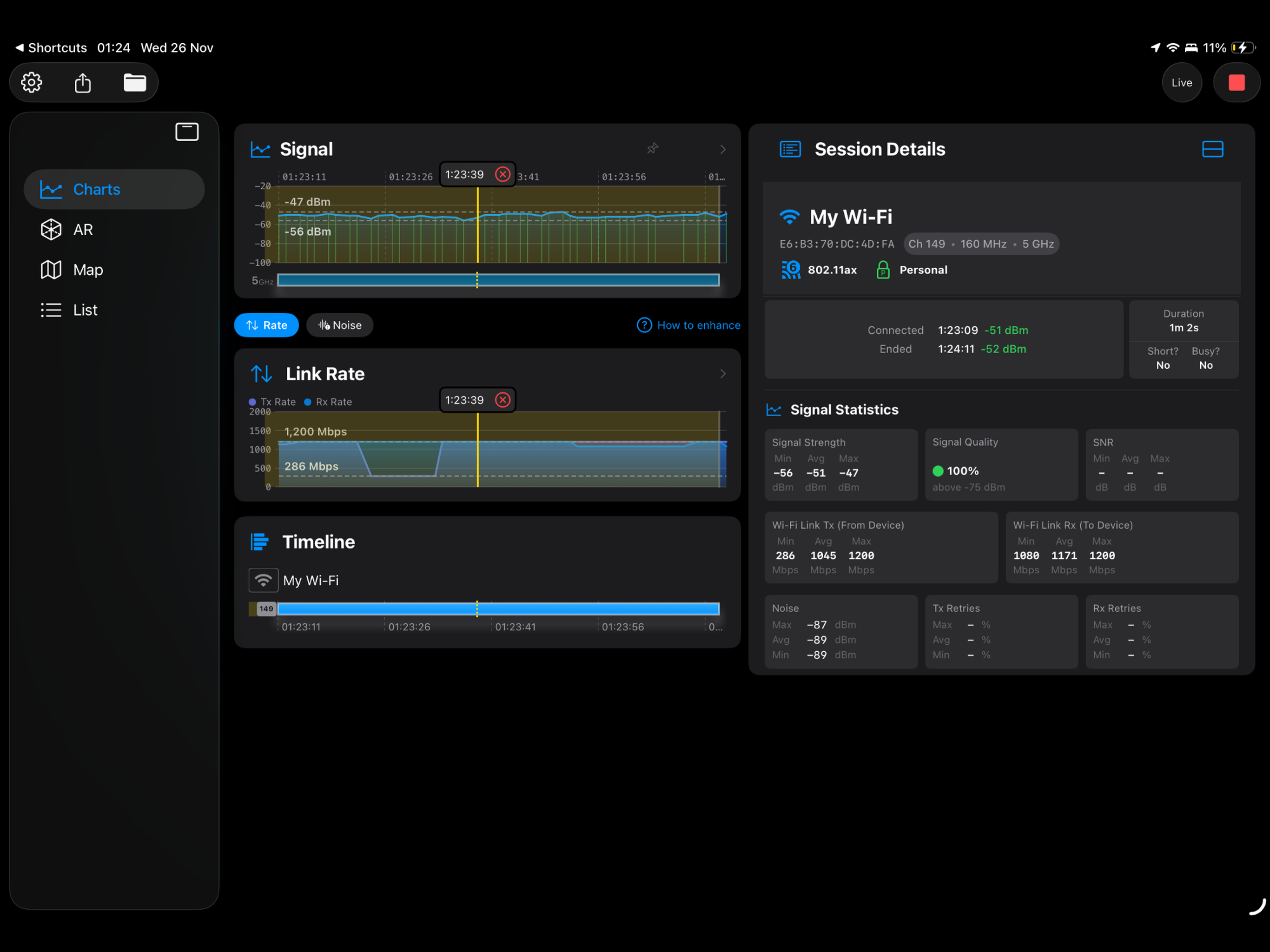 nOversight WiFi Analyzer